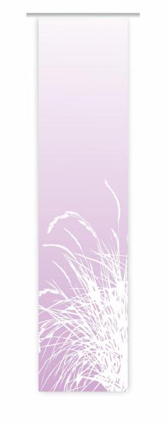 Flächenvorhang Reed24 flieder L,  Schiebevorhang, Schiebegardine, modern, 60 cm breit, 2,65 m hoch, 3 m hoch
